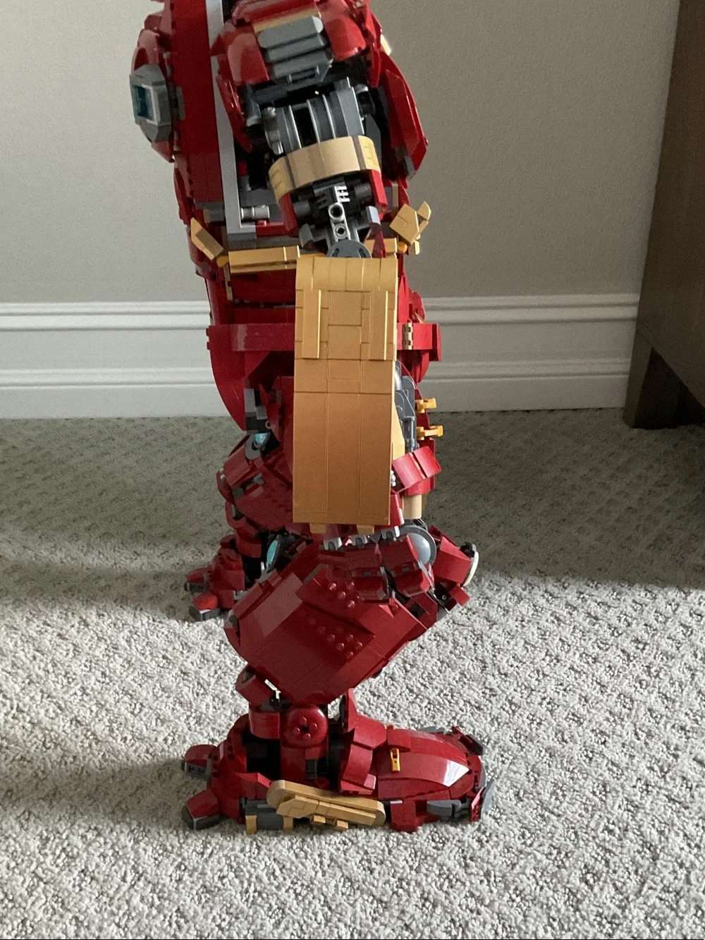 LEGO Iron Man Hulkbuster Buildable Figure - Red and Gold